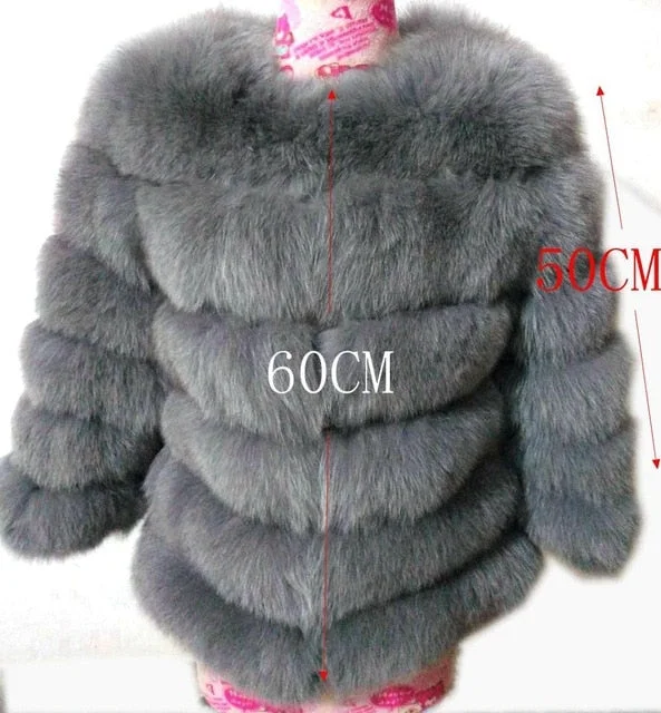 Fox Genuine Fur Coat